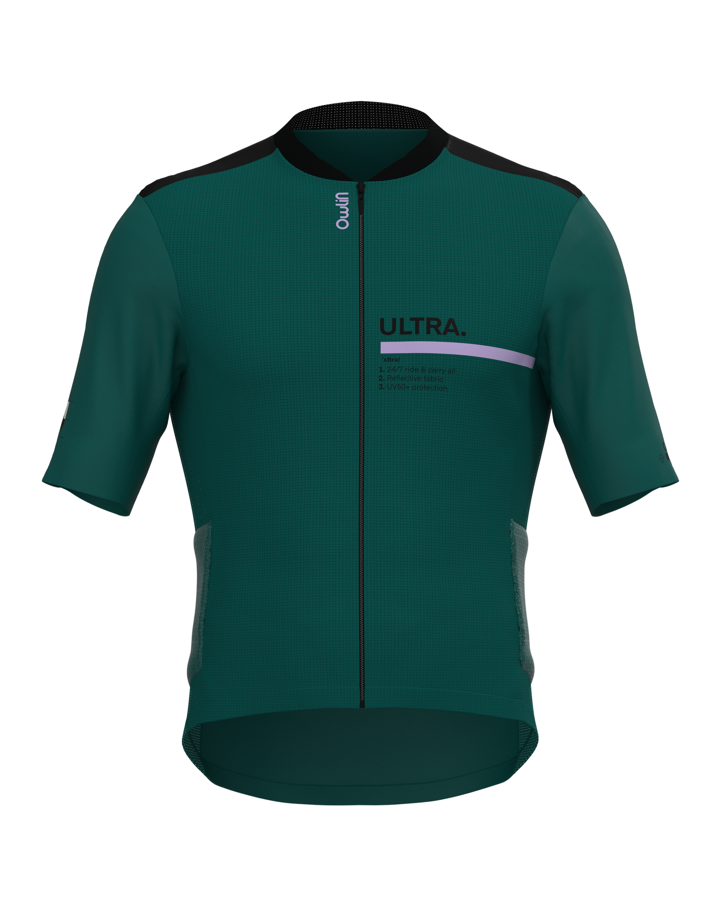 Maillot MC - Ultra V2 - Pré commande - H/F - Beige / Vert