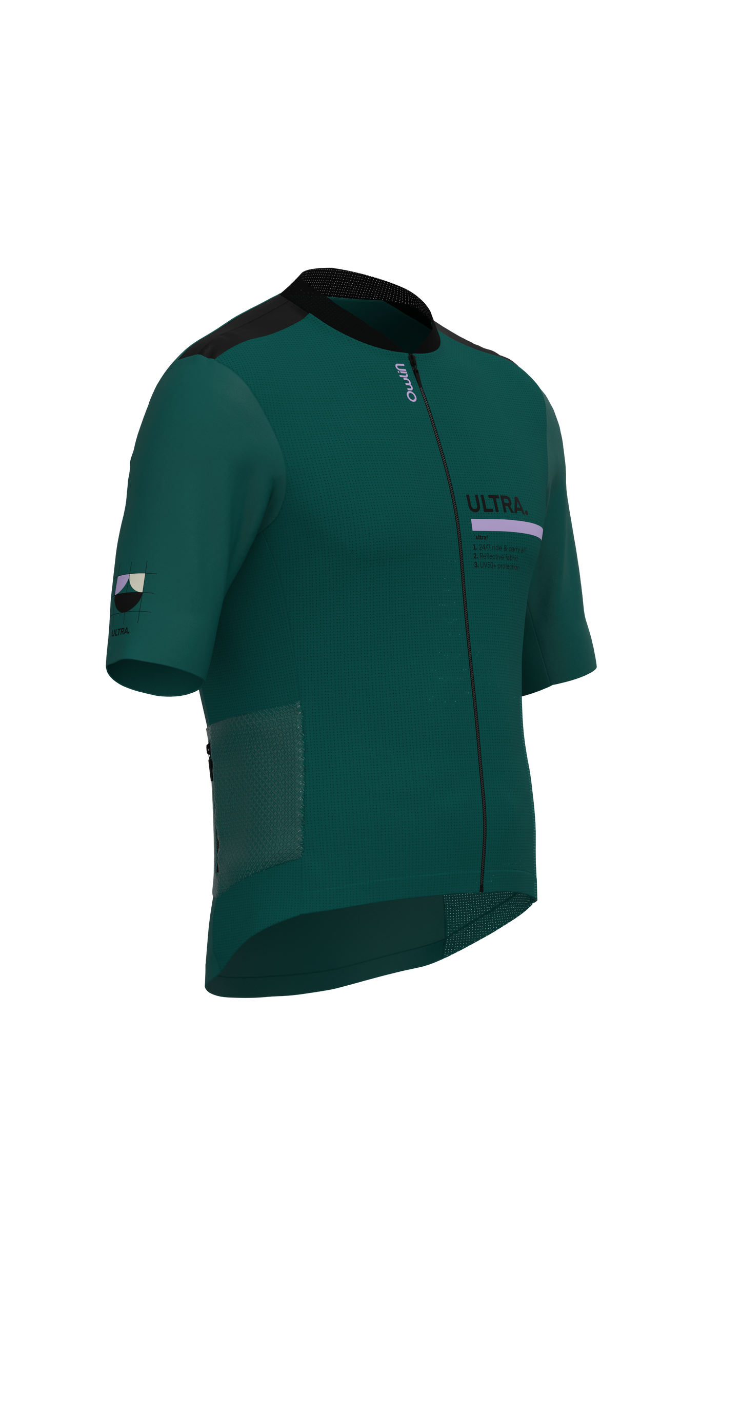 Maillot MC - Ultra V2 - Pré commande - H/F - Beige / Vert