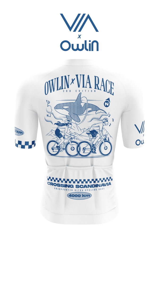 Maillot Owlin x Via Race - vue dos