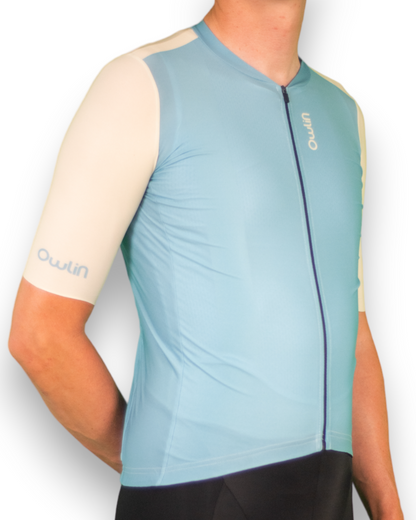 KLASSISCHES ECO-JERSEY | MÄNNER | BLAU