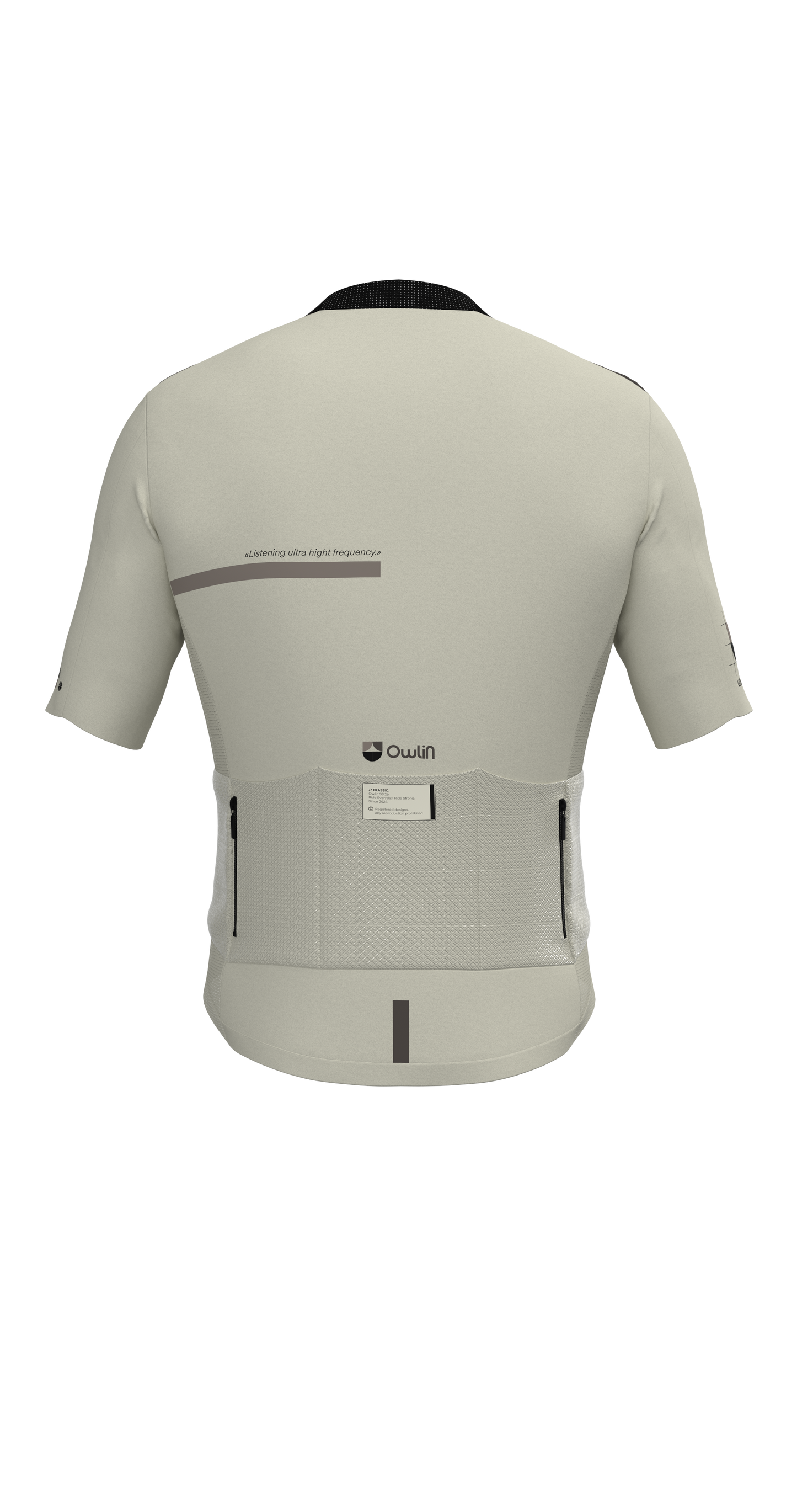 Maillot MC - Ultra V2 - Pré commande - H/F - Beige / Vert