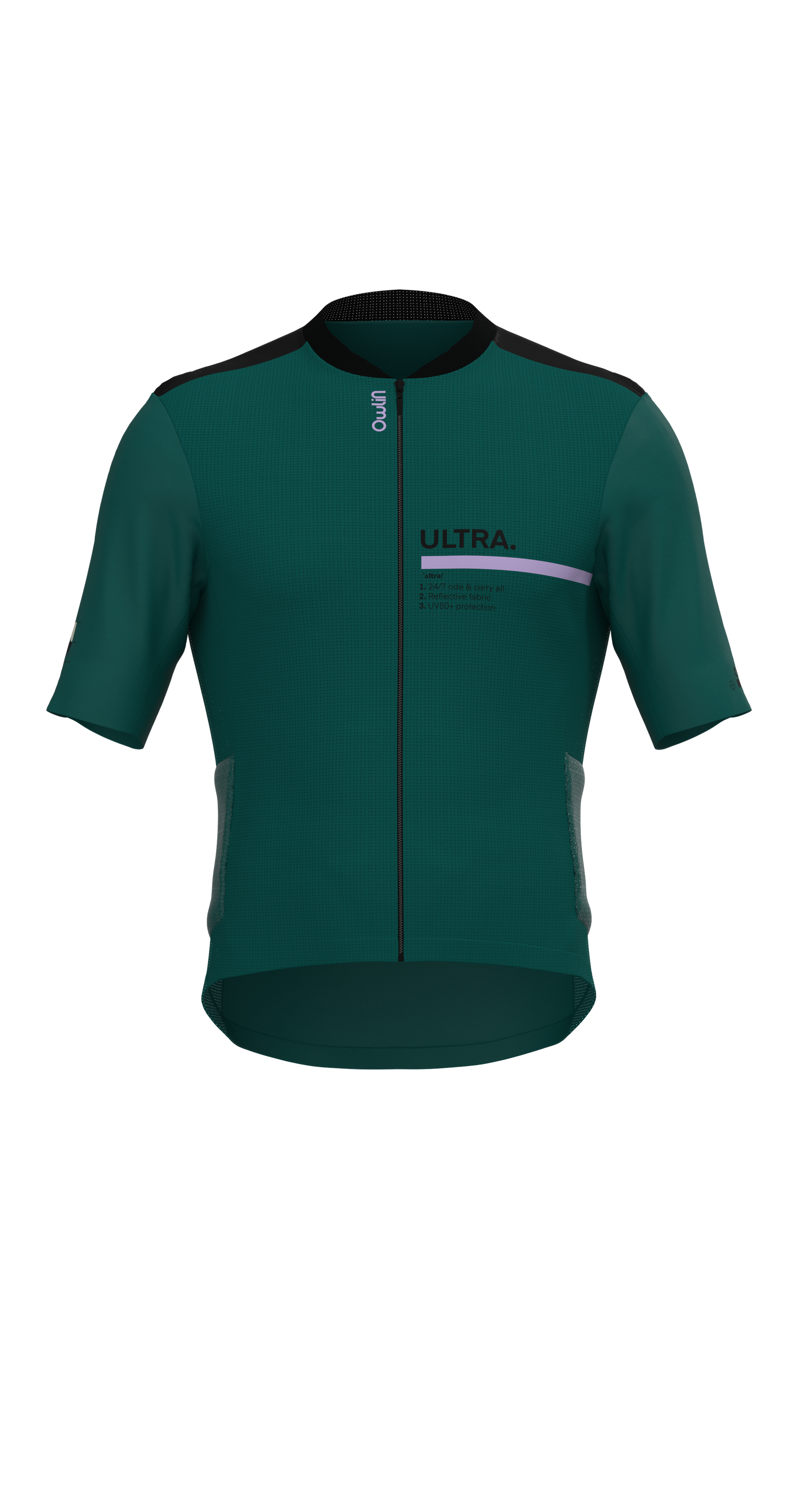 Maillot MC - Ultra V2 - Pré commande - H/F - Beige / Vert