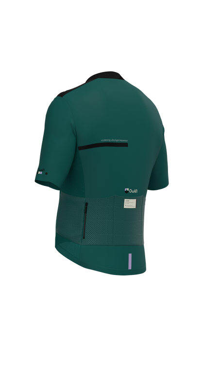 Maillot MC - Ultra V2 - Pré commande - H/F - Beige / Vert