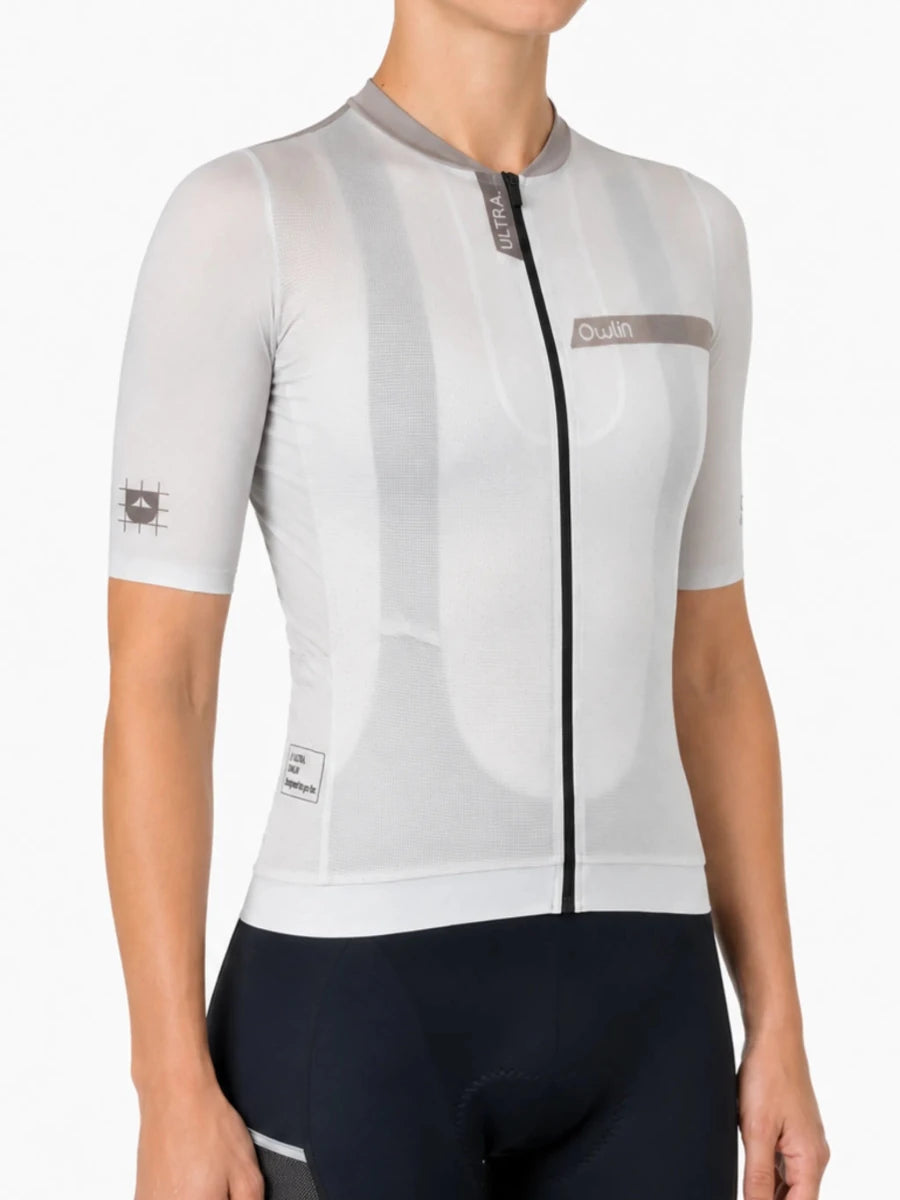 Maillot manches courtes - Ultra V3 - Unisexe - Beige - Owlin.cc