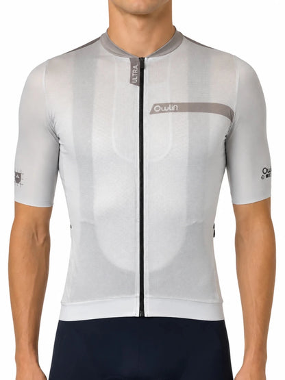 Maillot manches courtes - Ultra V3 - Unisexe - Beige - Owlin.cc