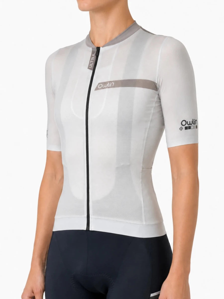 Maillot manches courtes - Ultra V3 - Unisexe - Beige - Owlin.cc