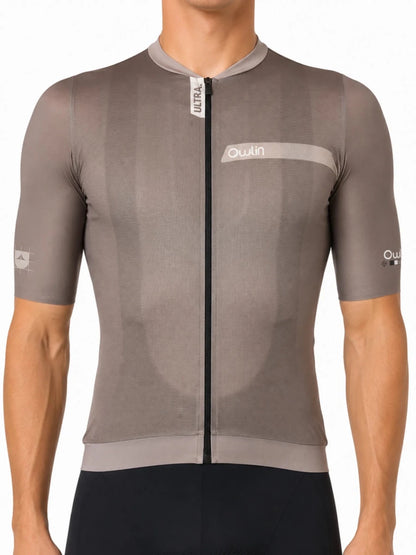 Maillot manches courtes - Ultra V3 - Unisexe - Marron - Owlin.cc