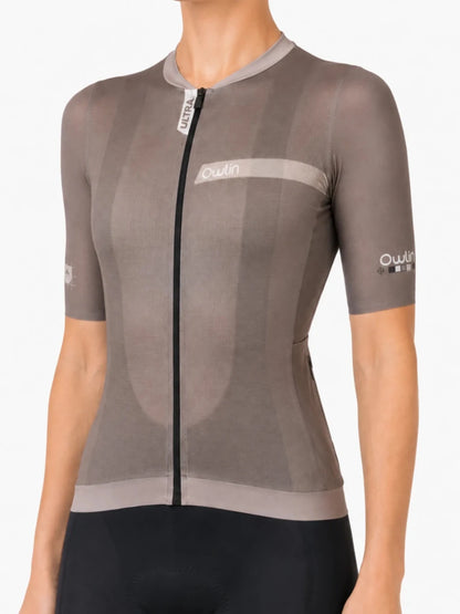 Maillot manches courtes - Ultra V3 - Unisexe - Marron - Owlin.cc