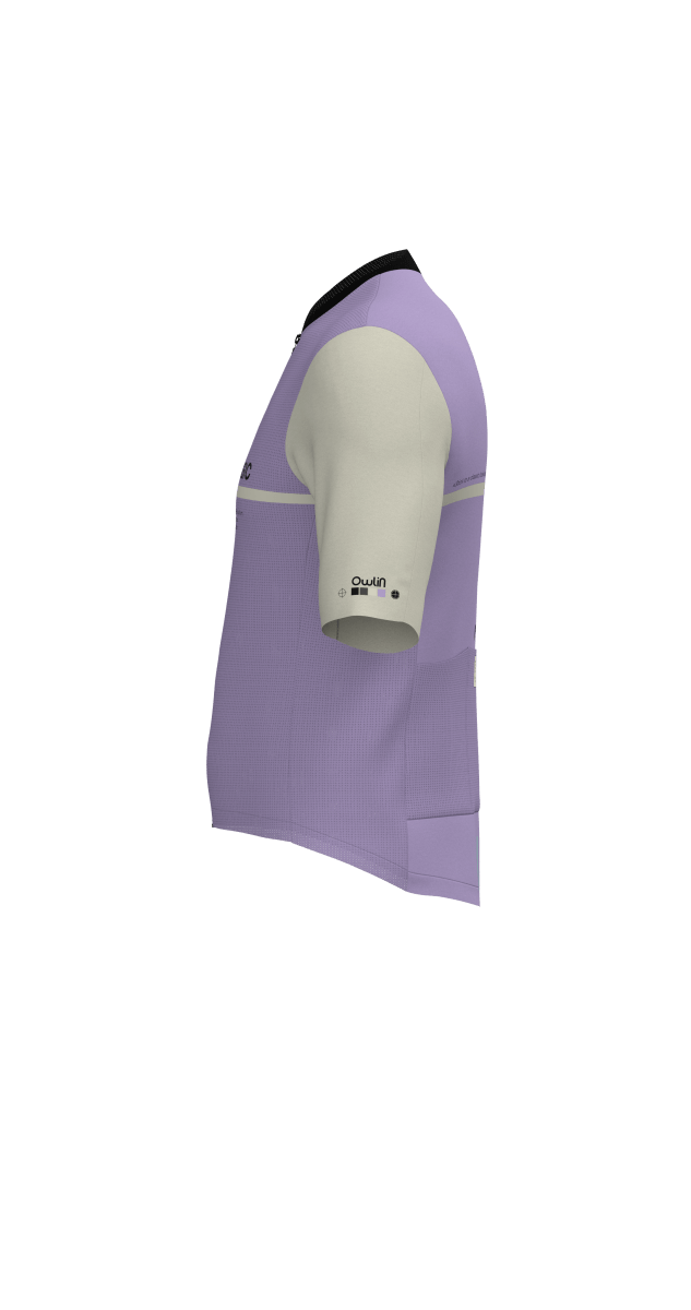 Maillot MC - Classic V2 - H/F - Bleu / Vert / Violet - Owlin.cc