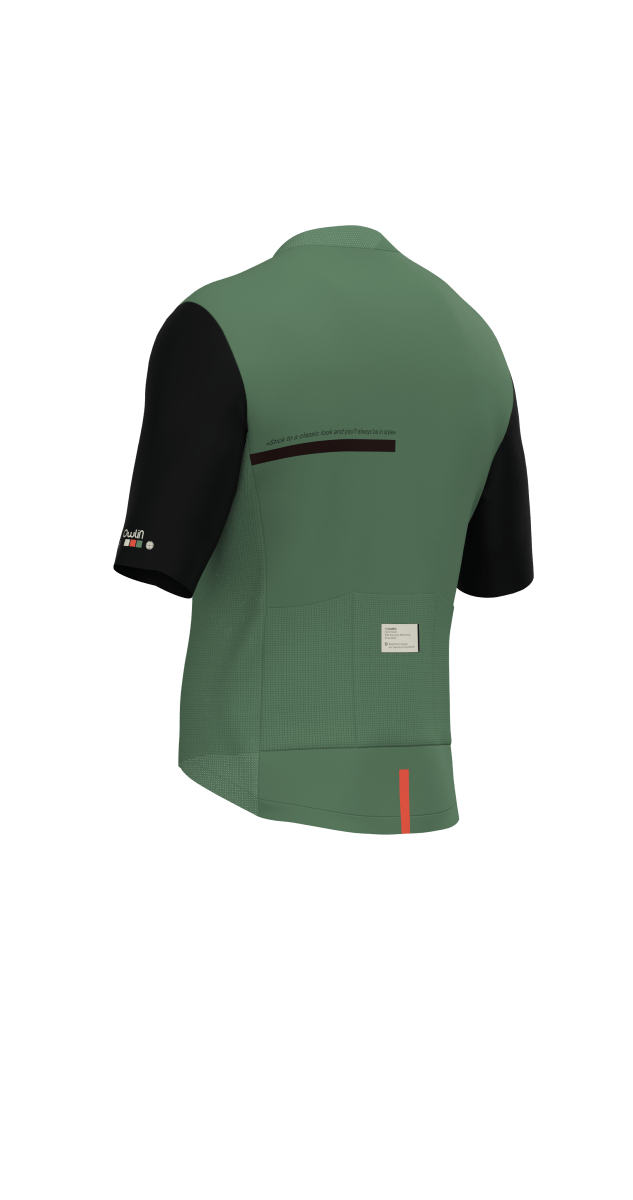 Maillot MC - Classic V2 - H/F - Bleu / Vert / Violet - Owlin.cc