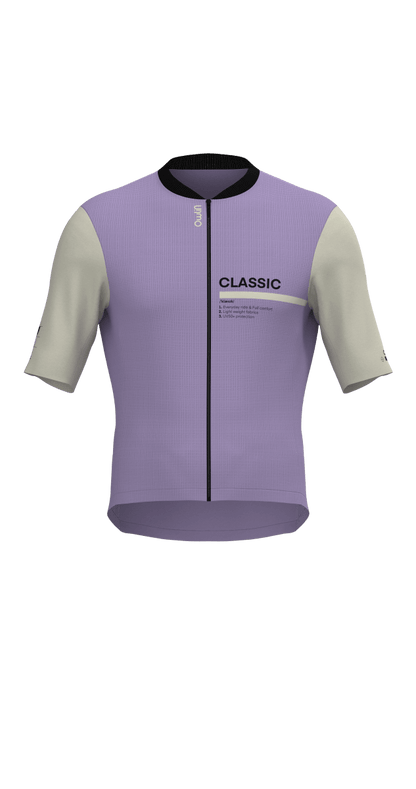 Maillot MC - Classic V2 - H/F - Bleu / Vert / Violet - Owlin.cc