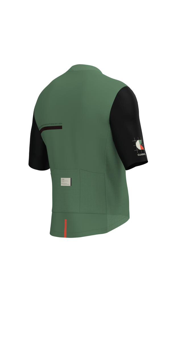 Maillot MC - Classic V2 - H/F - Bleu / Vert / Violet - Owlin.cc