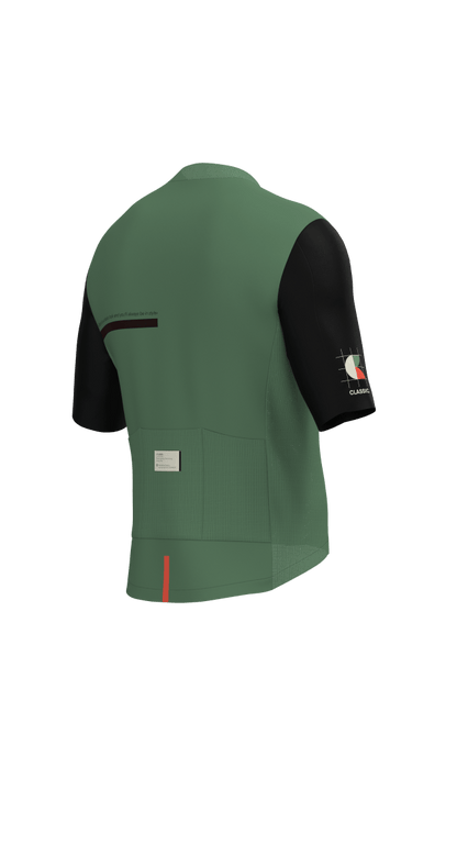 Maillot MC - Classic V2 - H/F - Bleu / Vert / Violet - Owlin.cc