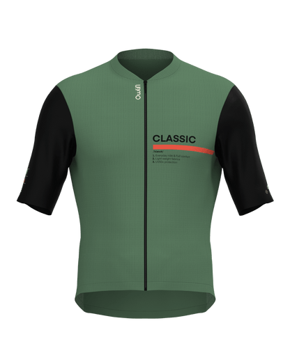 Maillot MC - Classic V2 - H/F - Bleu / Vert / Violet - Owlin.cc