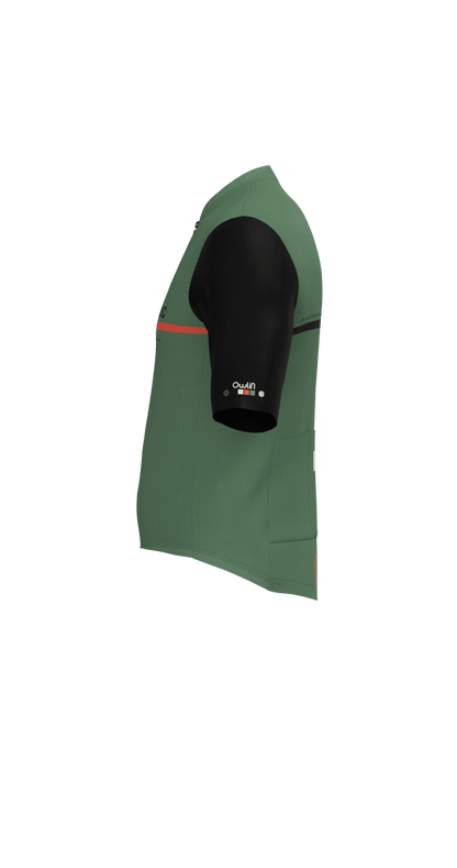 Maillot MC - Classic V2 - H/F - Bleu / Vert / Violet - Owlin.cc