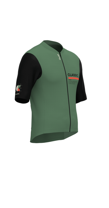 Maillot MC - Classic V2 - H/F - Bleu / Vert / Violet - Owlin.cc