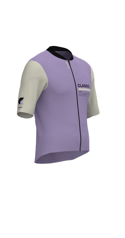 Maillot MC - Classic V2 - H/F - Bleu / Vert / Violet - Owlin.cc