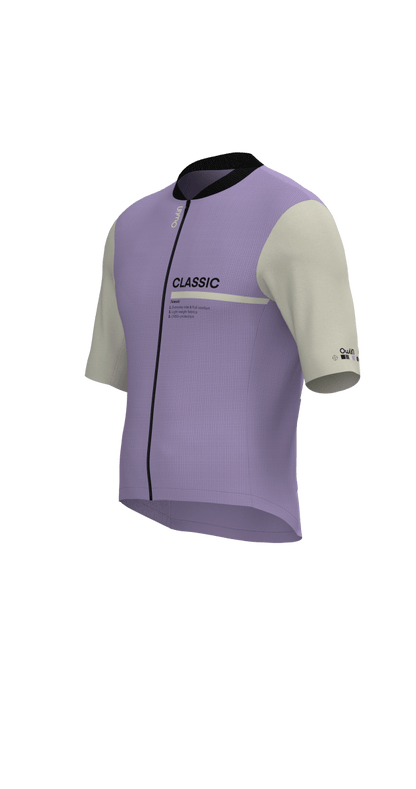 Maillot MC - Classic V2 - H/F - Bleu / Vert / Violet - Owlin.cc