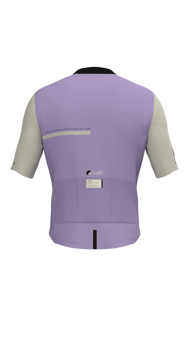 Maillot MC - Classic V2 - H/F - Bleu / Vert / Violet - Owlin.cc