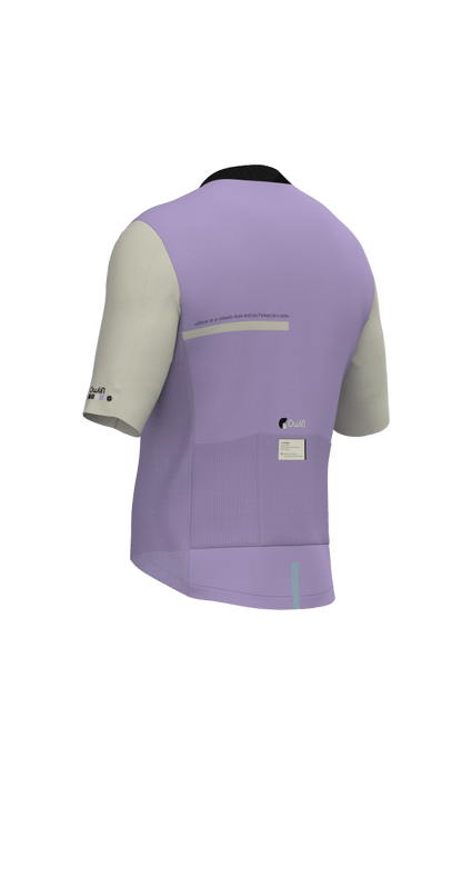 Maillot MC - Classic V2 - H/F - Bleu / Vert / Violet - Owlin.cc