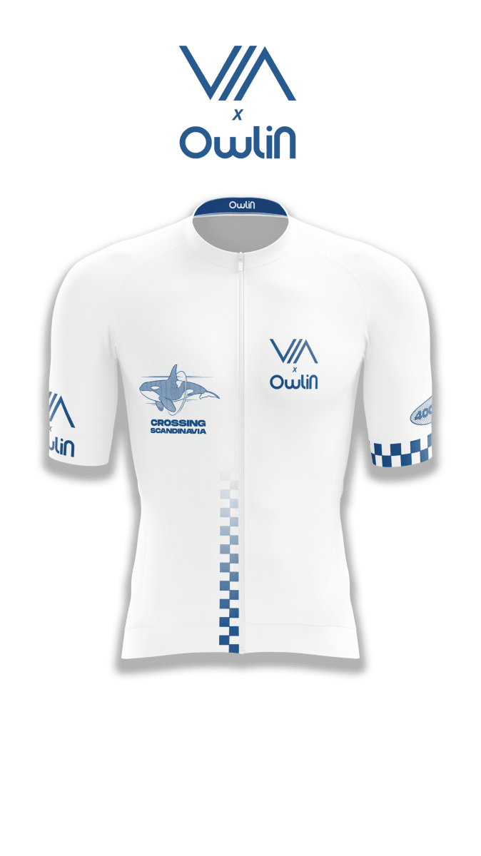 Maillot Owlin x Via Race - vue face