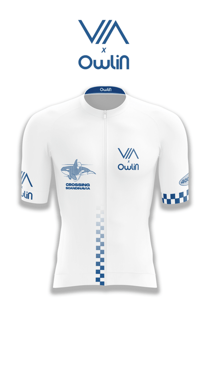 Maillot Owlin x Via Race - vue face