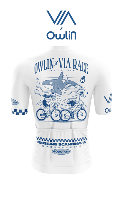 Maillot Owlin x Via Race - vue dos