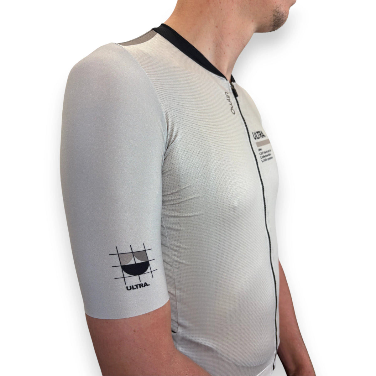 Maillot MC - Ultra V2 - H/F - Beige / Vert - Owlin.cc