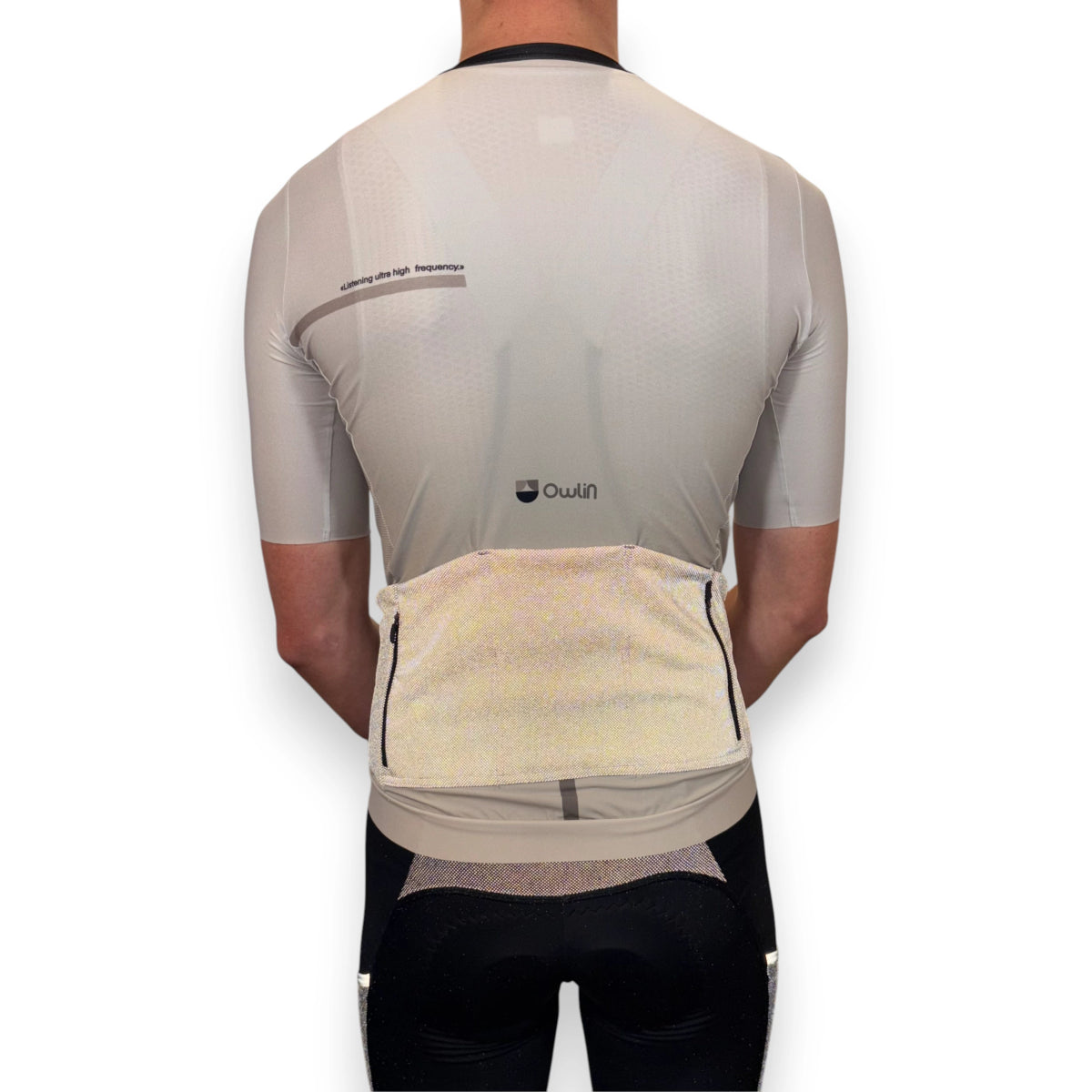 Maillot MC - Ultra V2 - H/F - Beige / Vert - Owlin.cc