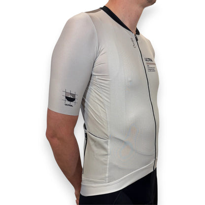 Maillot MC - Ultra V2 - H/F - Beige / Vert - Owlin.cc
